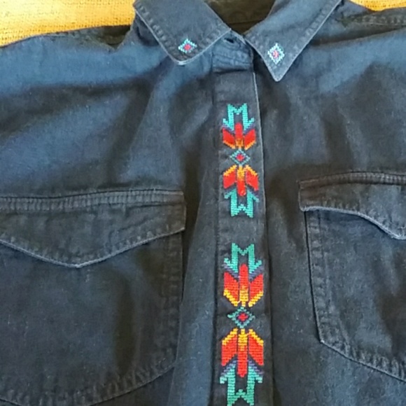 Wrangler Authentic Western Apparel button down shi - Picture 4 of 5